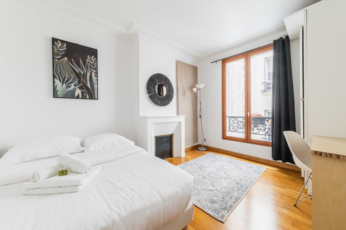 85M2 De Confort Paris 17 - Charme Parisien 6P - Flat-Guest Exterior photo